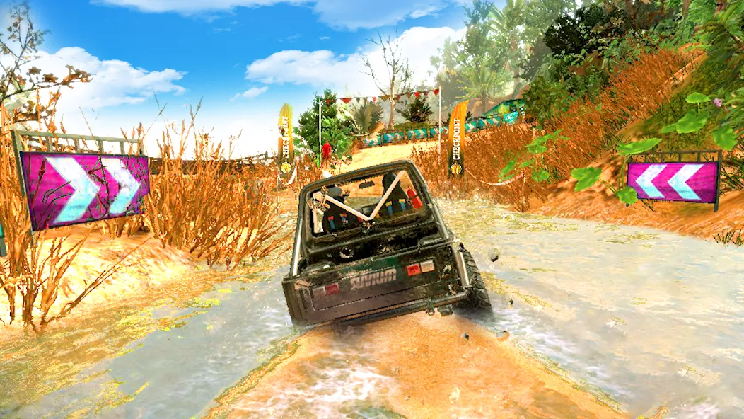 4X4 Offroad SUV Driving Games [МОД Много денег] APK Android Screenshot 4