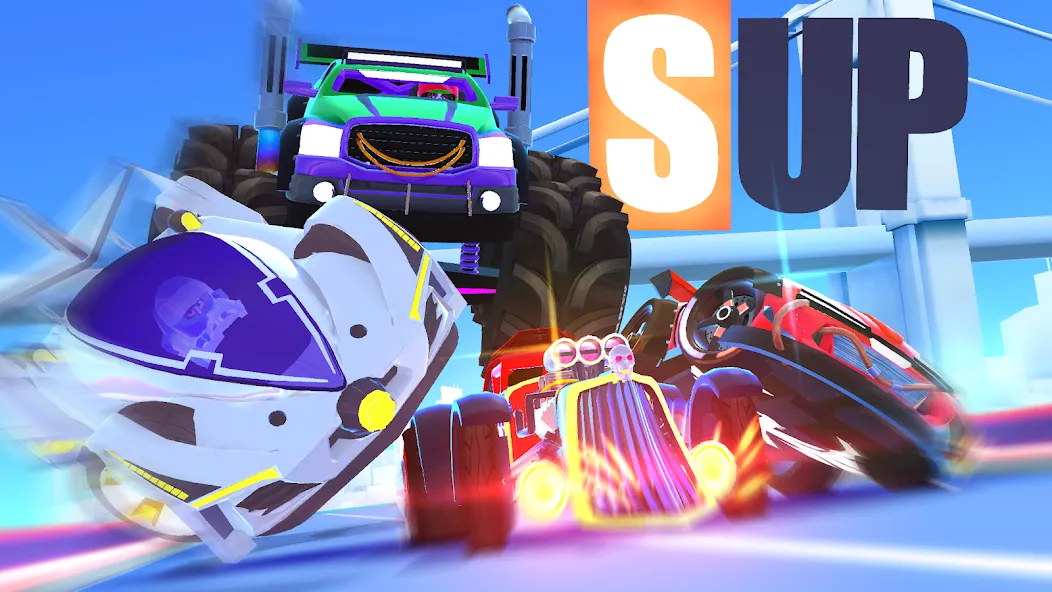 SUP Multiplayer Racing Games (СУП Мультиплеер Рейсинг) [МОД Unlocked] APK Android Screenshot 5
