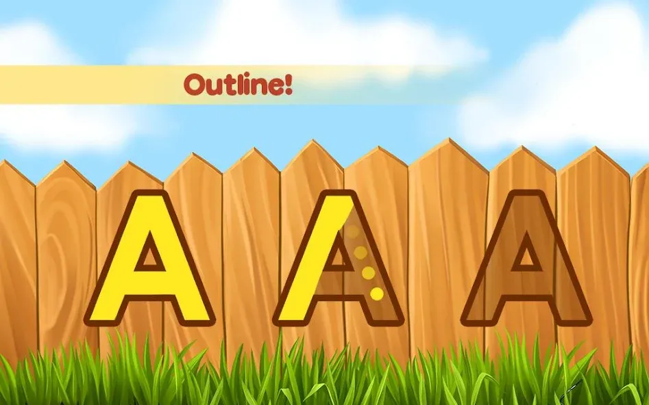 ABC Alphabet! ABCD games! [МОД Меню] APK Android Screenshot 3