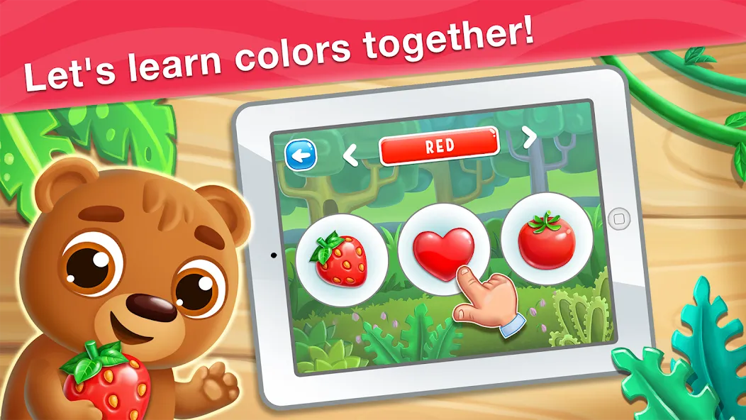 Colors learning games for kids [МОД Mega Pack] APK Android Screenshot 1
