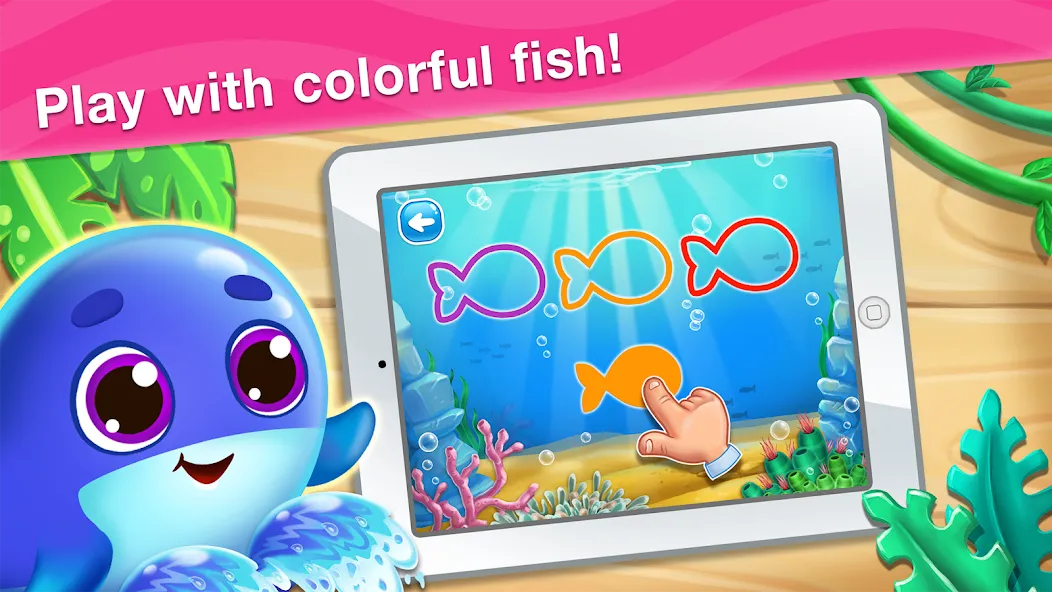 Colors learning games for kids [МОД Mega Pack] APK Android Screenshot 2
