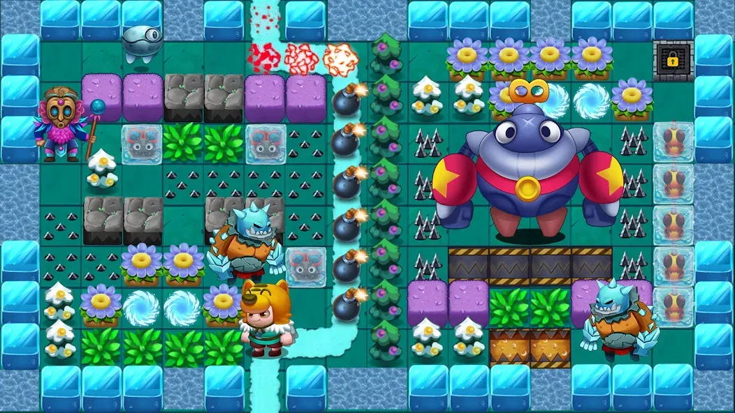 Bomb Man Legend (Бомб Мен Легенда) [МОД Меню] APK Android Screenshot 2