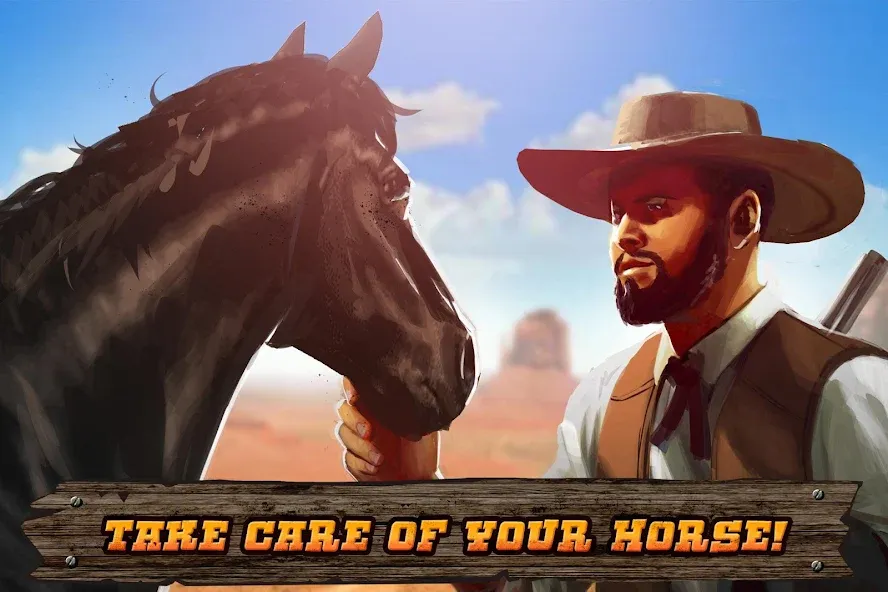 Cowboys Horse Racing Derby [МОД Mega Pack] APK Android Screenshot 2