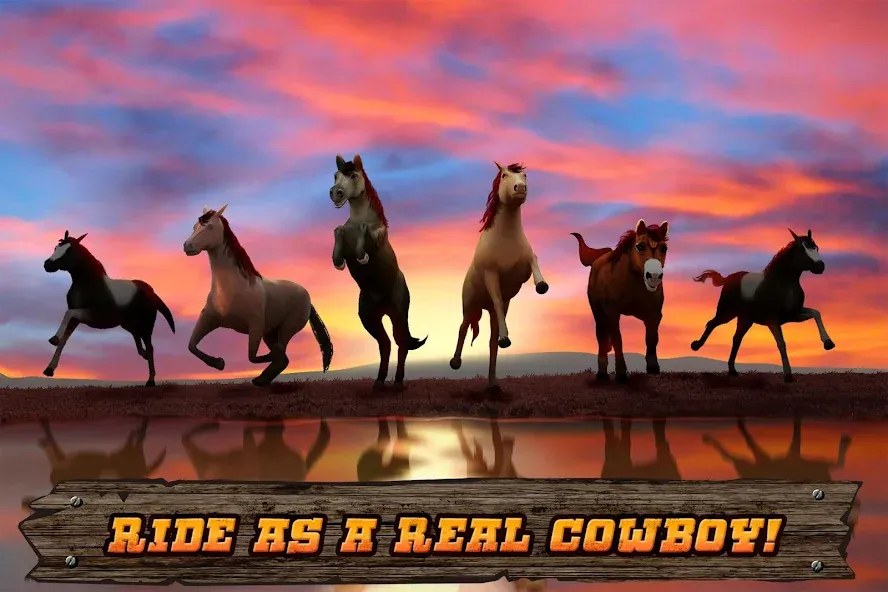Cowboys Horse Racing Derby [МОД Mega Pack] APK Android Screenshot 5