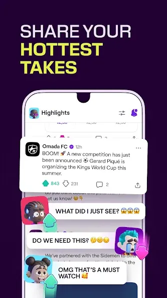 Omada - Make Sport Social (Омада) [МОД Premium] APK Android Screenshot 5