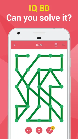 1LINE –One Line with One Touch (ЛАЙН) [МОД Mega Pack] APK Android Screenshot 2