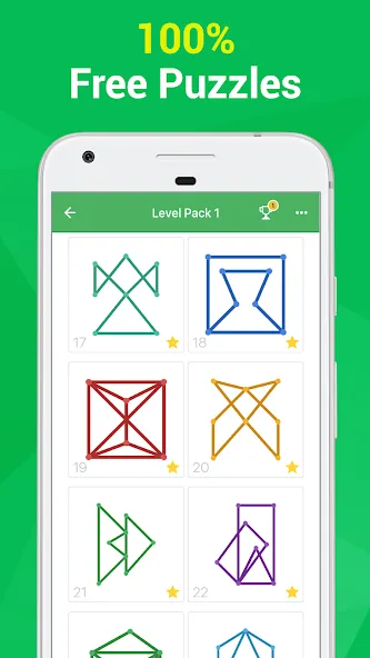 1LINE –One Line with One Touch (ЛАЙН) [МОД Mega Pack] APK Android Screenshot 3