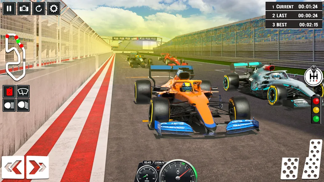 Formula Racing Car Racing Game [МОД Много денег] APK Android Screenshot 1