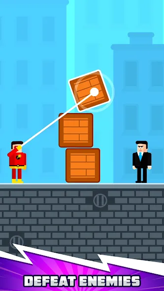 The Superhero League (Зе Суперхиро Лигующ) [МОД Много денег] APK Android Screenshot 1
