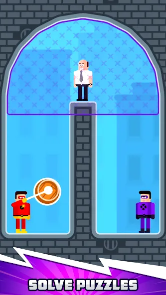 The Superhero League (Зе Суперхиро Лигующ) [МОД Много денег] APK Android Screenshot 2