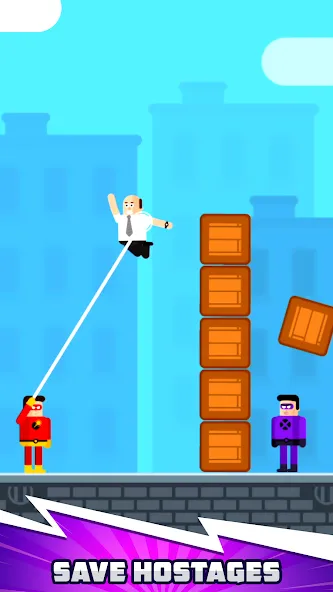 The Superhero League (Зе Суперхиро Лигующ) [МОД Много денег] APK Android Screenshot 3