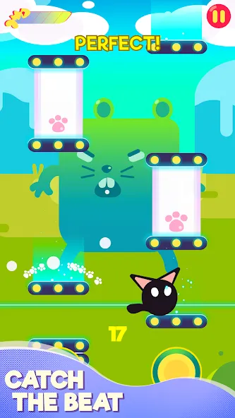 Cringe the Cat - Music Game [МОД Premium] APK Android Screenshot 1