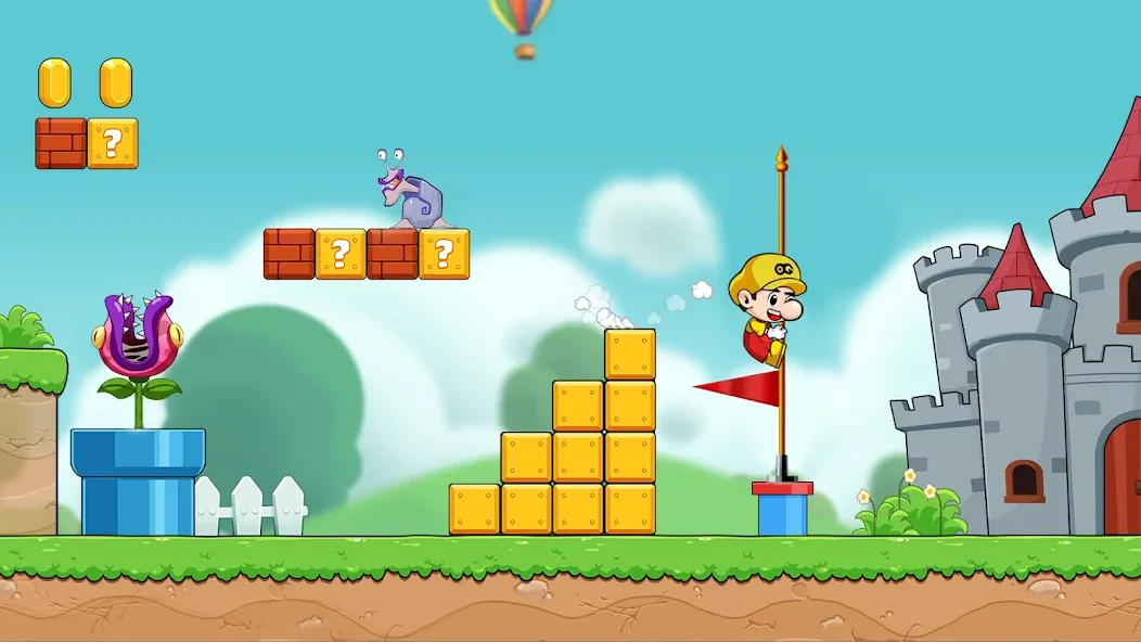 Bean's World Super: Run Games [МОД Много денег] APK Android Screenshot 3