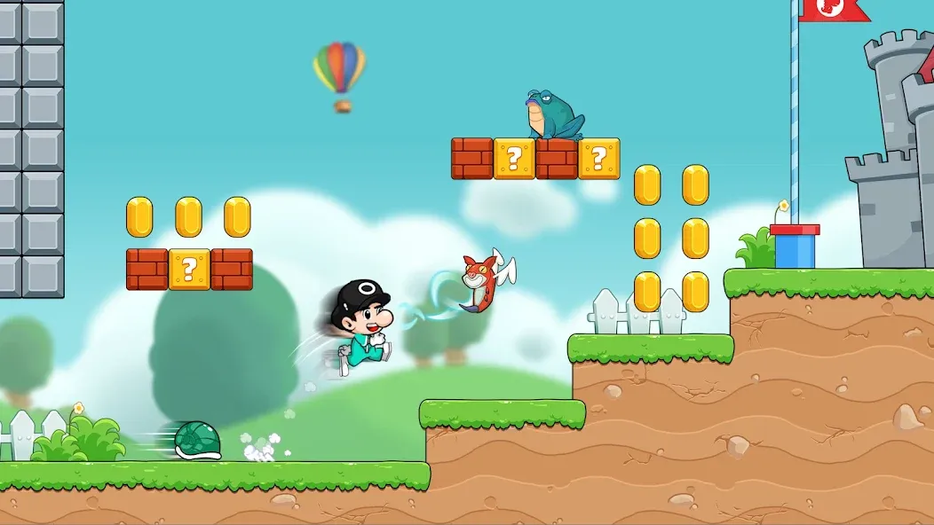 Bean's World Super: Run Games [МОД Много денег] APK Android Screenshot 5