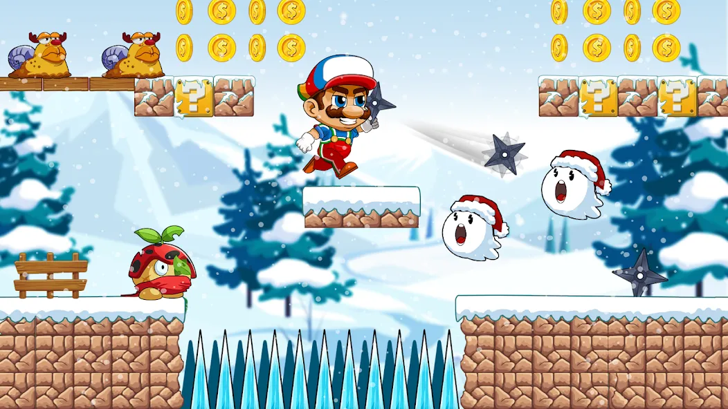 Super Bean Bros: Running Games (Супер Бин Приключение) [МОД Все открыто] APK Android Screenshot 4