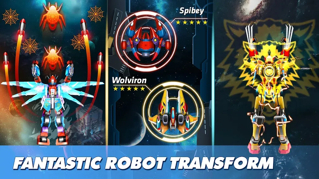 Thunder Fighter Superhero (Сандер Файтер) [МОД Unlocked] APK Android Screenshot 1