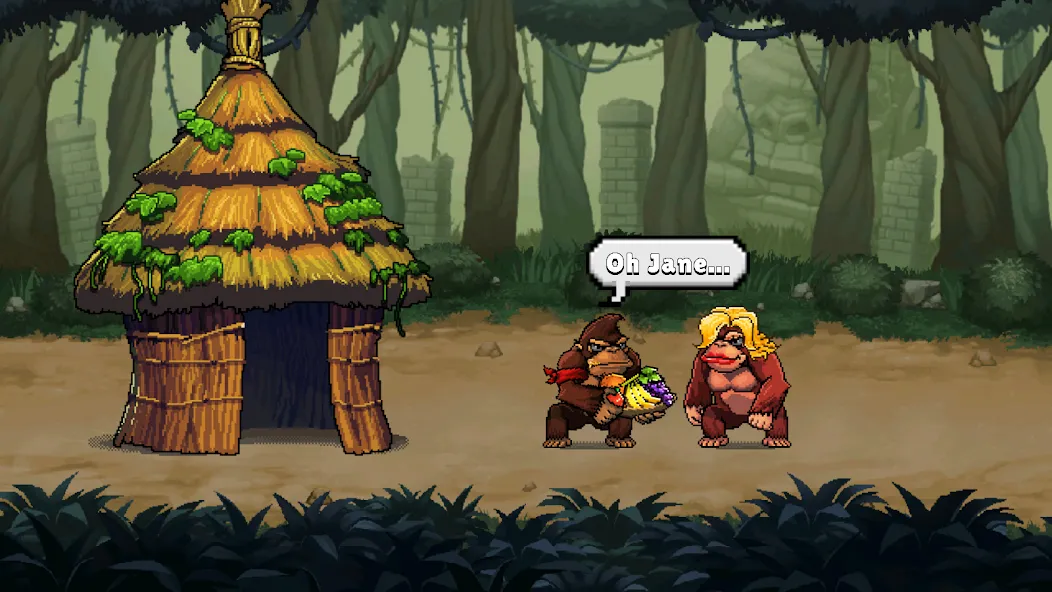 Apes vs. Zombies [МОД Unlocked] APK Android Screenshot 2