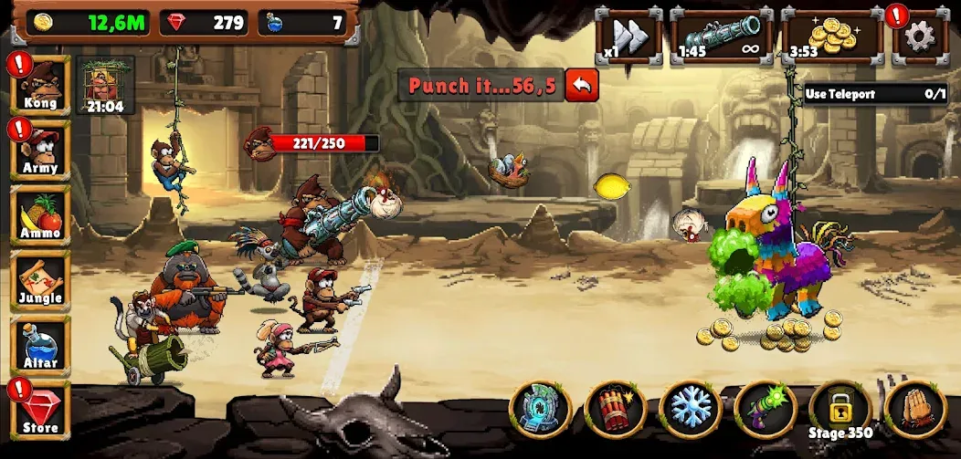 Apes vs. Zombies [МОД Unlocked] APK Android Screenshot 5