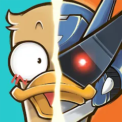 Merge Duck 2: Idle RPG (Мердж Дак 2) [МОД Premium] APK Android