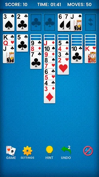 Klondike Solitaire (Клондайк солитер) [МОД Много денег] APK Android Screenshot 2