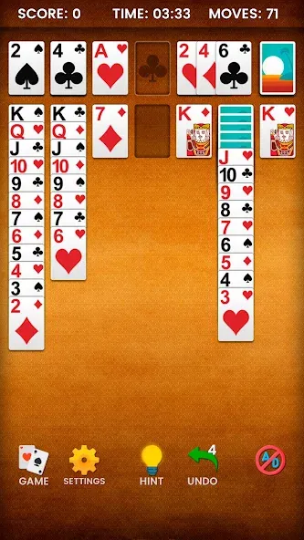 Klondike Solitaire (Клондайк солитер) [МОД Много денег] APK Android Screenshot 5