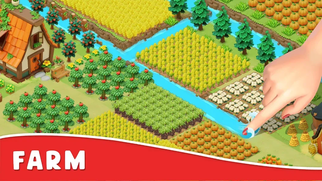 Coco Valley: Farm Adventure (Коко Валли) [МОД Бесконечные монеты] APK Android Screenshot 1