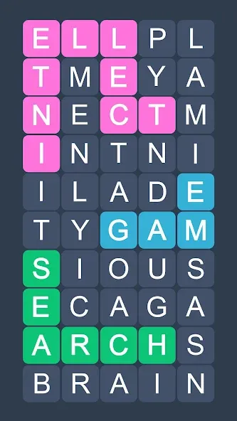 Word Search - Evolution Puzzle [МОД Все открыто] APK Android Screenshot 1