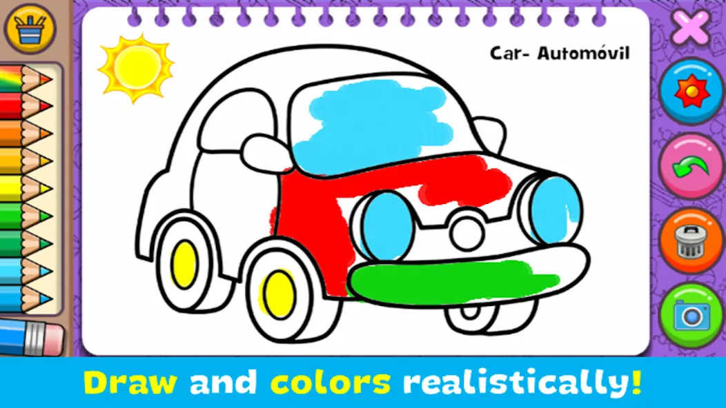Coloring & Learn [МОД Mega Pack] APK Android Screenshot 1