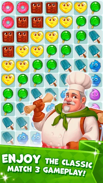 Candy Valley - Match 3 Puzzle [МОД Все открыто] APK Android Screenshot 4