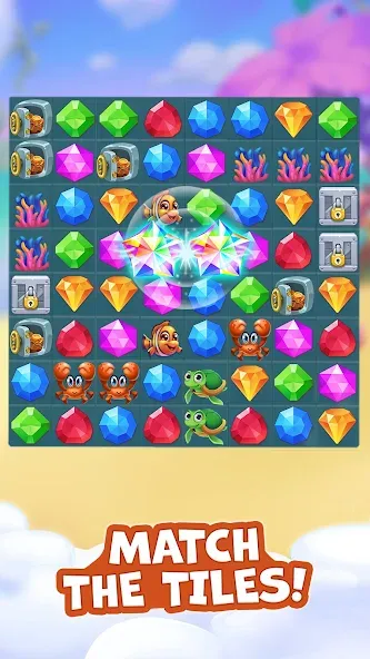 Pirate Treasures: Jewel & Gems [МОД Mega Pack] APK Android Screenshot 5