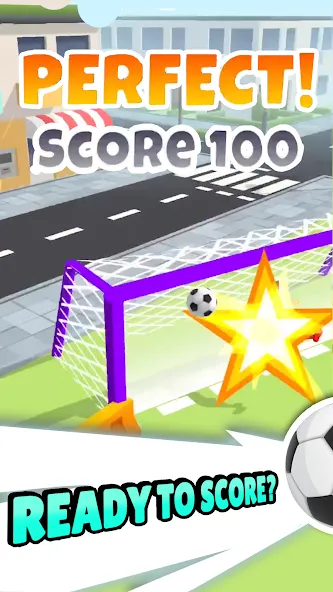 Crazy Kick! Fun Football game [МОД Premium] APK Android Screenshot 1