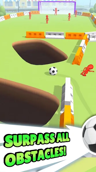 Crazy Kick! Fun Football game [МОД Premium] APK Android Screenshot 4