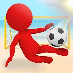 Crazy Kick! Fun Football game [МОД Premium] APK Android