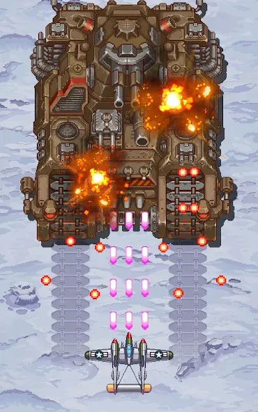 1945 Air Force: Airplane games (тысяча девятьсот сорок пять) [МОД Premium] APK Android Screenshot 4