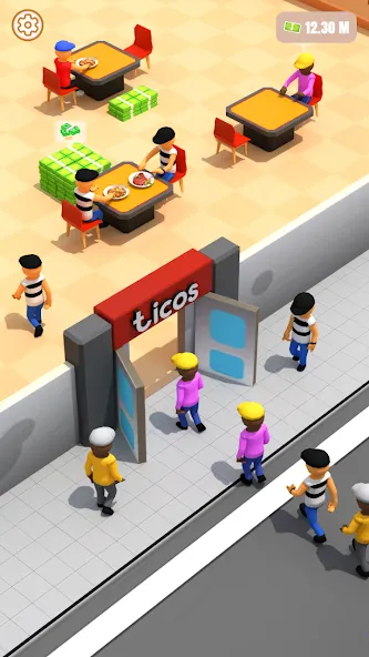 My Mini Boba Tea Cafe Tycoon (Экстримные Гонки на Велосипедах) [МОД Много денег] APK Android Screenshot 2