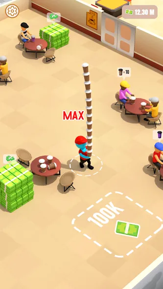 My Mini Boba Tea Cafe Tycoon (Экстримные Гонки на Велосипедах) [МОД Много денег] APK Android Screenshot 3