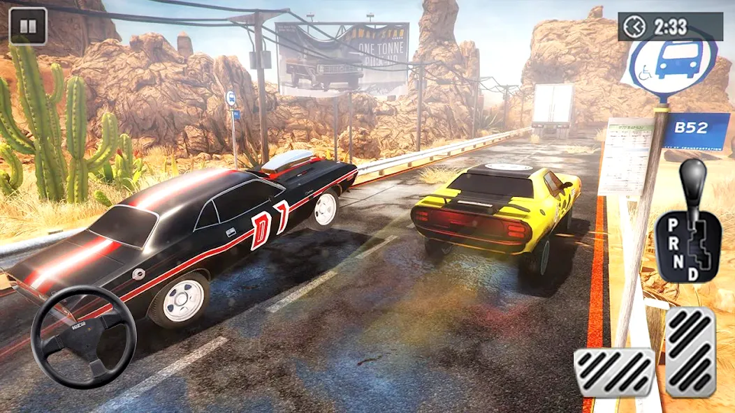 Extreme Car Drag Racing (Экстремальные гонки драгстеров) [МОД Unlocked] APK Android Screenshot 4
