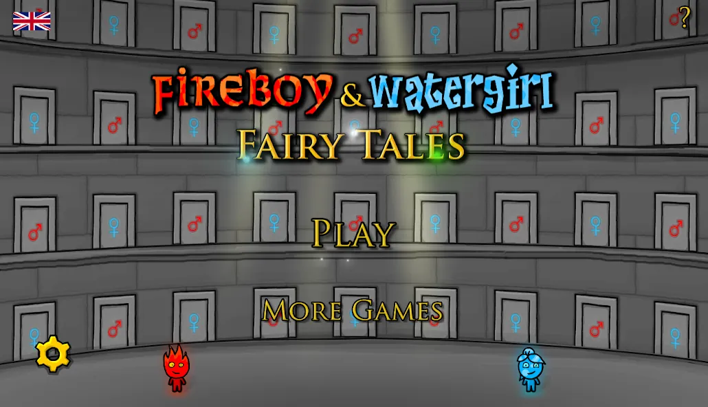 Fireboy & Watergirl FairyTales [МОД Бесконечные монеты] APK Android Screenshot 1