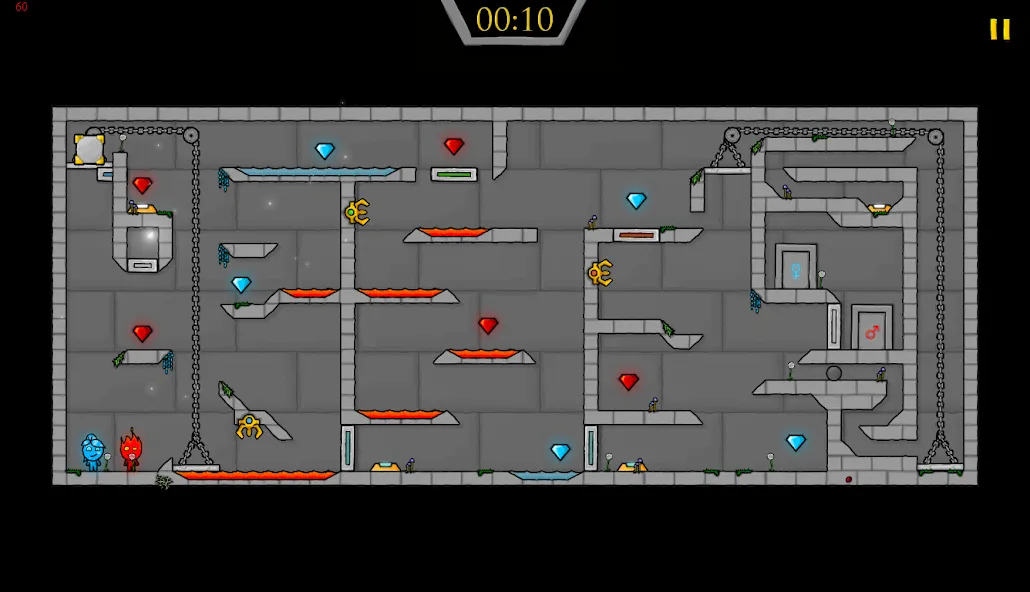 Fireboy & Watergirl FairyTales [МОД Бесконечные монеты] APK Android Screenshot 4