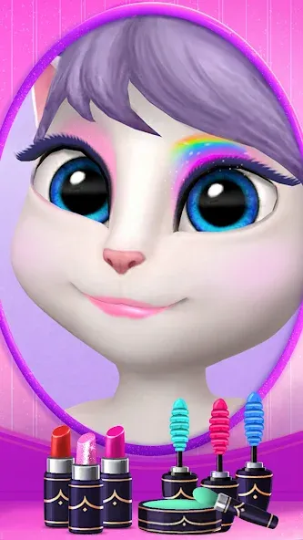 My Talking Angela [МОД Много денег] APK Android Screenshot 2