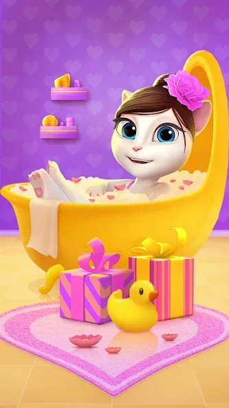 My Talking Angela [МОД Много денег] APK Android Screenshot 3