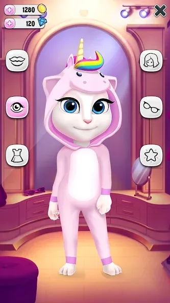 My Talking Angela [МОД Много денег] APK Android Screenshot 4