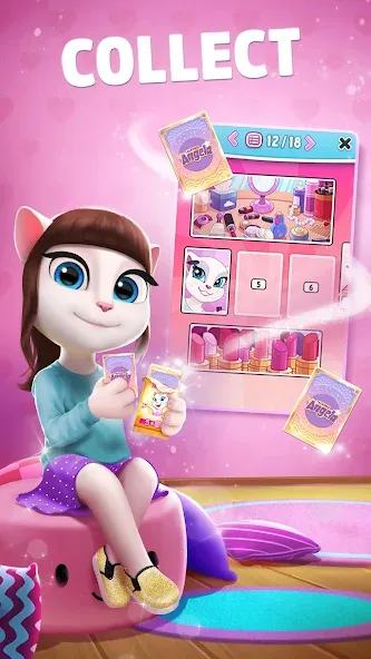 My Talking Angela [МОД Много денег] APK Android Screenshot 5