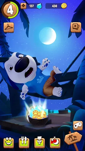 My Talking Hank (Мой говорящий Хэнк) [МОД Меню] APK Android Screenshot 2