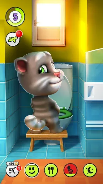 My Talking Tom [МОД Меню] APK Android Screenshot 2