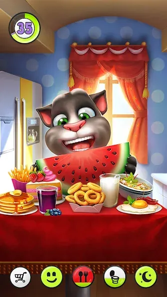 My Talking Tom [МОД Меню] APK Android Screenshot 3