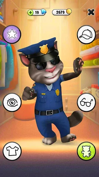 My Talking Tom [МОД Меню] APK Android Screenshot 4