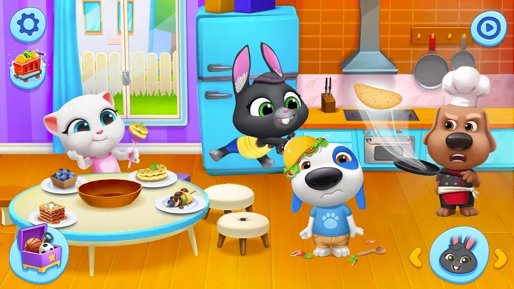 My Talking Tom Friends [МОД Premium] APK Android Screenshot 5