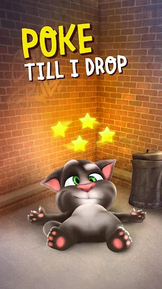 Talking Tom Cat [МОД Много денег] APK Android Screenshot 2