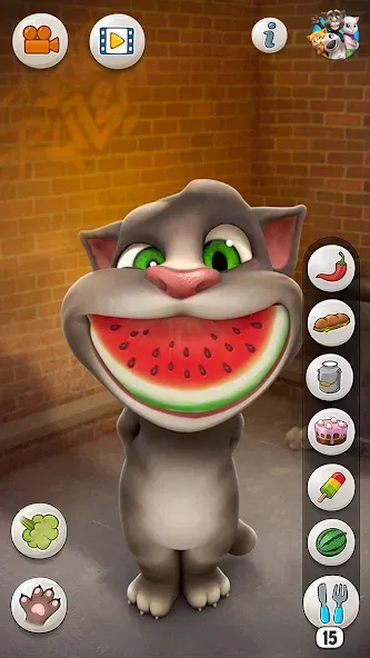 Talking Tom Cat [МОД Много денег] APK Android Screenshot 5